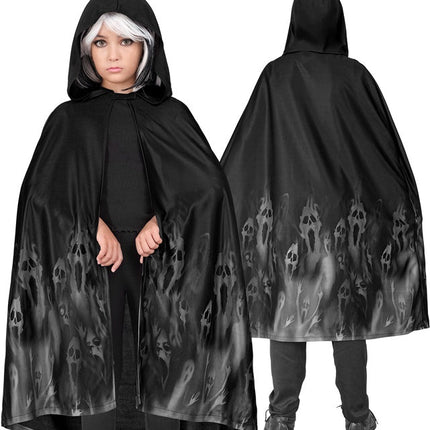 Cape Geest Zwart 90 CM van Widmann koop je bij Partywinkel