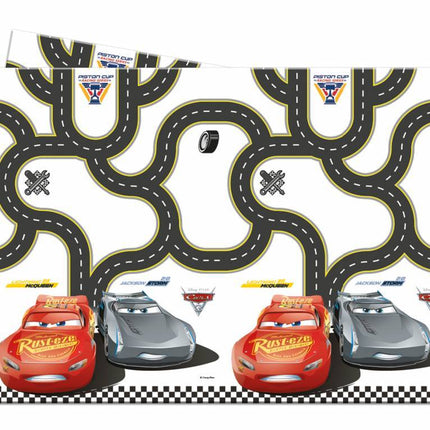 Cars 3 Tafelkleed 1,8m van Procos koop je bij Partywinkel