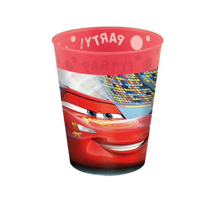 Cars Beker 250ml 4st van Procos koop je bij Partywinkel
