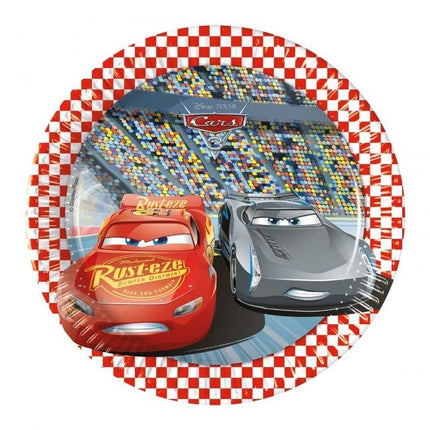Cars Borden 20cm 8st van Procos koop je bij Partywinkel