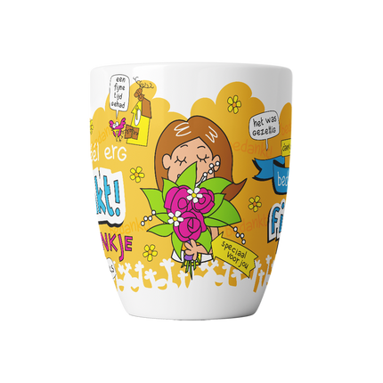Taza de dibujos animados - Happy time