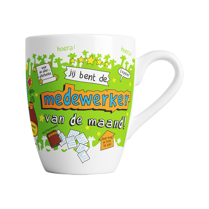 Taza de dibujos animados - Empleado
