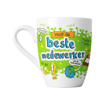 Taza de dibujos animados - Empleado