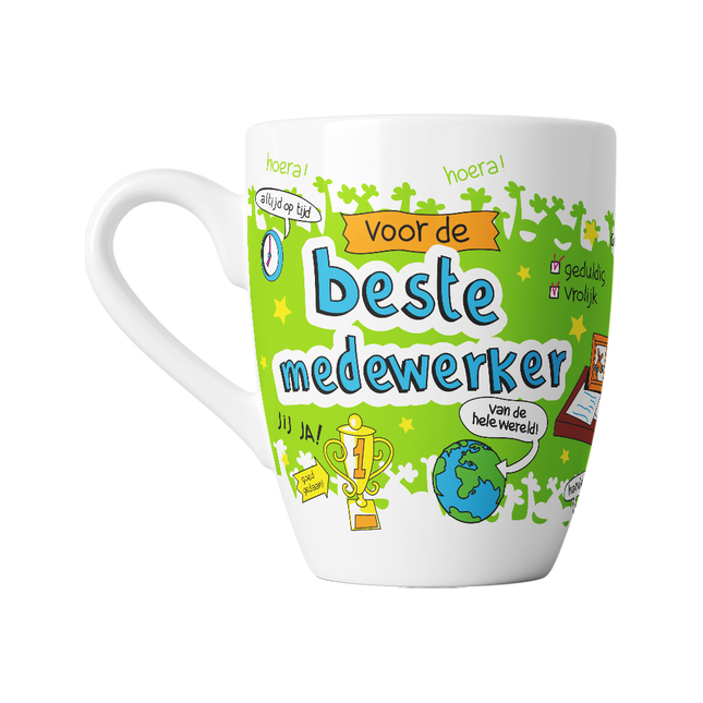 Taza de dibujos animados - Empleado