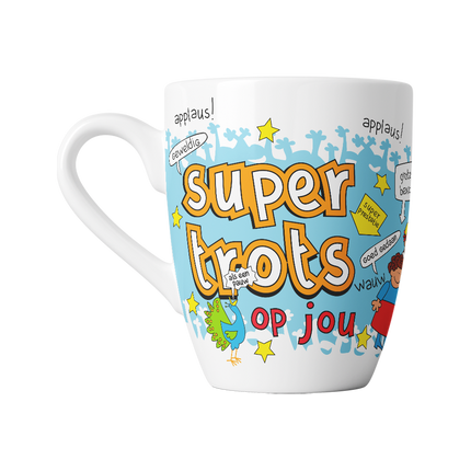 Taza de dibujos animados - Orgulloso de ti