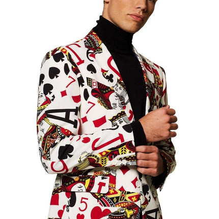 Casino Speelkaarten Blazer Heren OppoSuits van OppoSuits koop je bij Partywinkel