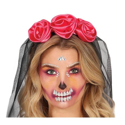 Catrina Halloween jurk Dames van Fiestas Guirca koop je bij Partywinkel