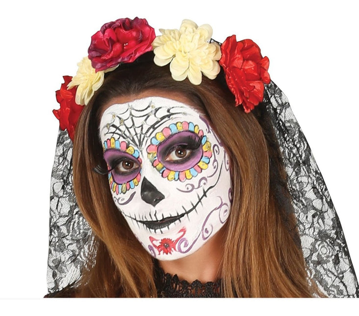 Catrina Halloween Kostuum Dames van Fiestas Guirca koop je bij Partywinkel