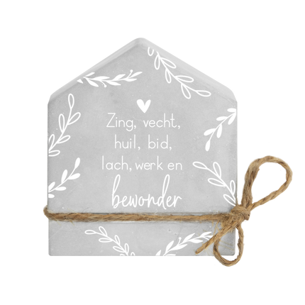 Cemento Gris Casa Zing, Lucha 8cm