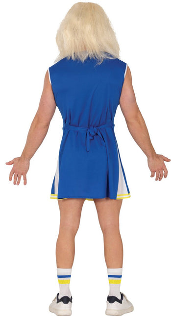 Cheerleader Pak Blauw Heren van Fiestas Guirca koop je bij Partywinkel