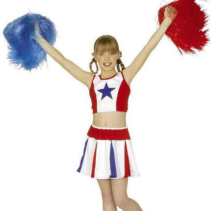 Cheerleader Pompom Blauw van Widmann koop je bij Partywinkel