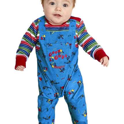 Chucky Baby Costume, Blue & Red van Smiffys koop je bij Partywinkel