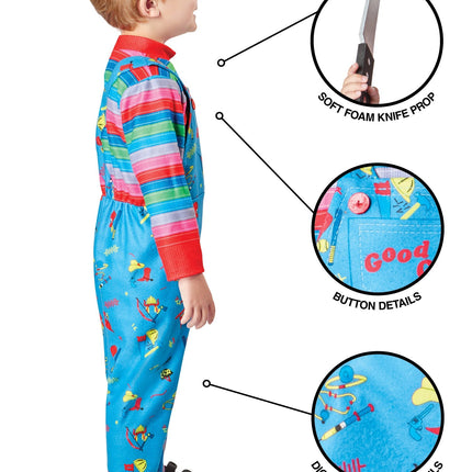 Disfraz de Chucky Azul