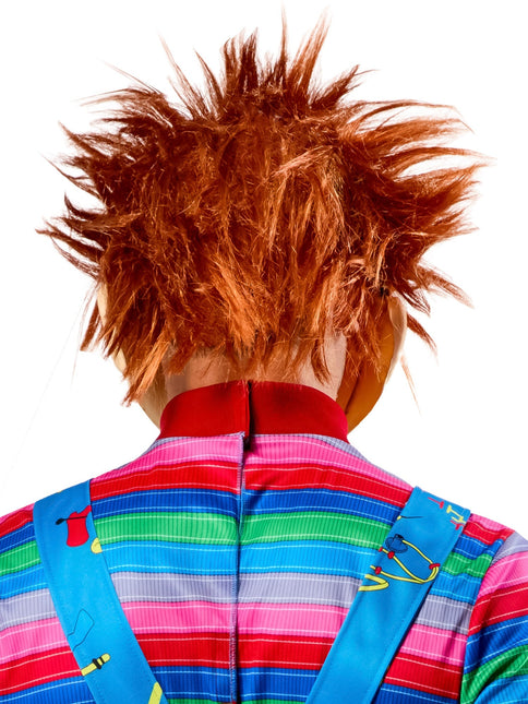 Máscara de Chucky pegada