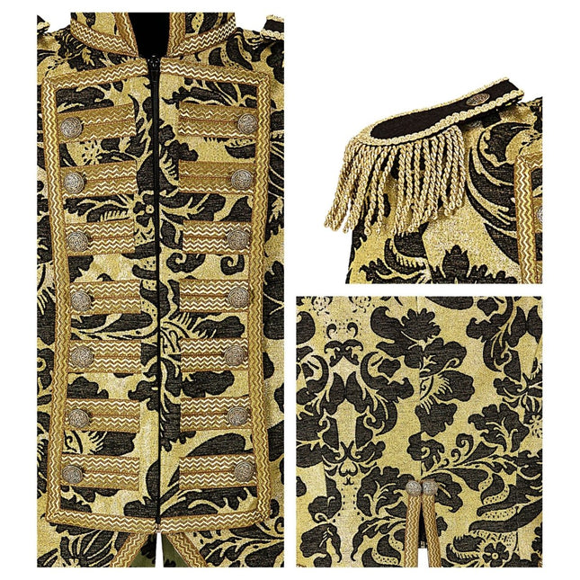 Circus Jas Zwart Goud Heren van Widmann koop je bij Partywinkel