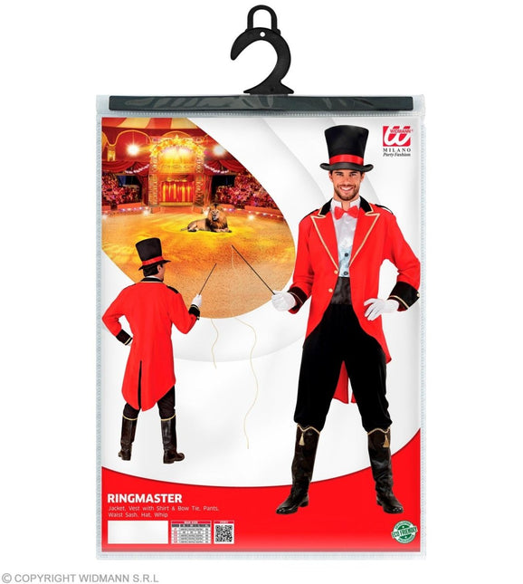 Circus Kostuum Heren Directeur - Partywinkel - 8003558891412