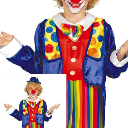 Clown Kostuum Gekleurd Kind van Fiestas Guirca koop je bij Partywinkel