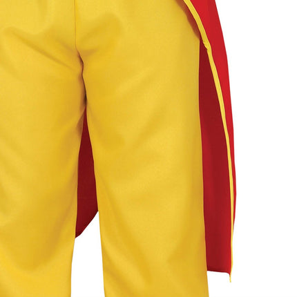 Clown Pak Rood Blauw Geel van Fiestas Guirca koop je bij Partywinkel