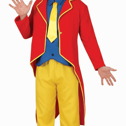 Disfraz de payaso amarillo y rojo para hombre por 24,40 Disfraz de payaso amarillo y rojo para hombre por 24,40