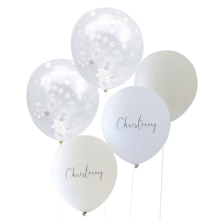 Communie Ballonnen 30cm 5st van Ginger Ray koop je bij Partywinkel
