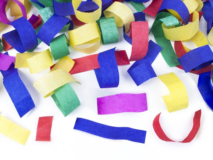 Confetti Kanon Gekleurd Papier 20 cm van Partydeco koop je bij Partywinkel