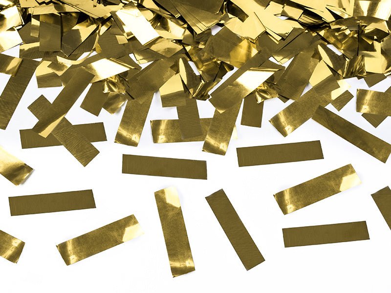 Confetti Kanon Goud 60cm van Partydeco koop je bij Partywinkel