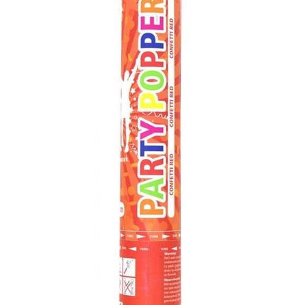 Confetti Kanon Rood 28cm van Folat koop je bij Partywinkel