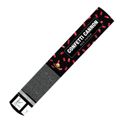 Confetti Kanon Rood 40cm van Fiestas Guirca koop je bij Partywinkel