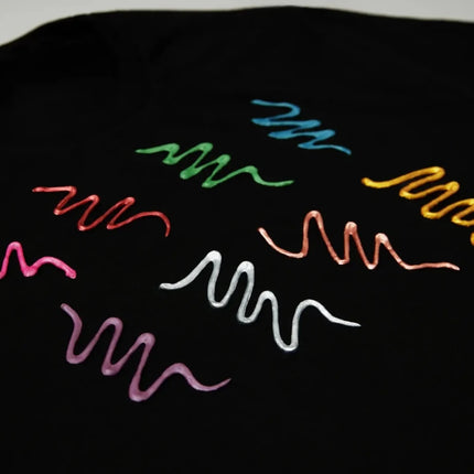 Cosmic Moon Metallic Fabric Paint Green 30ml van Moon Creations koop je bij Partywinkel