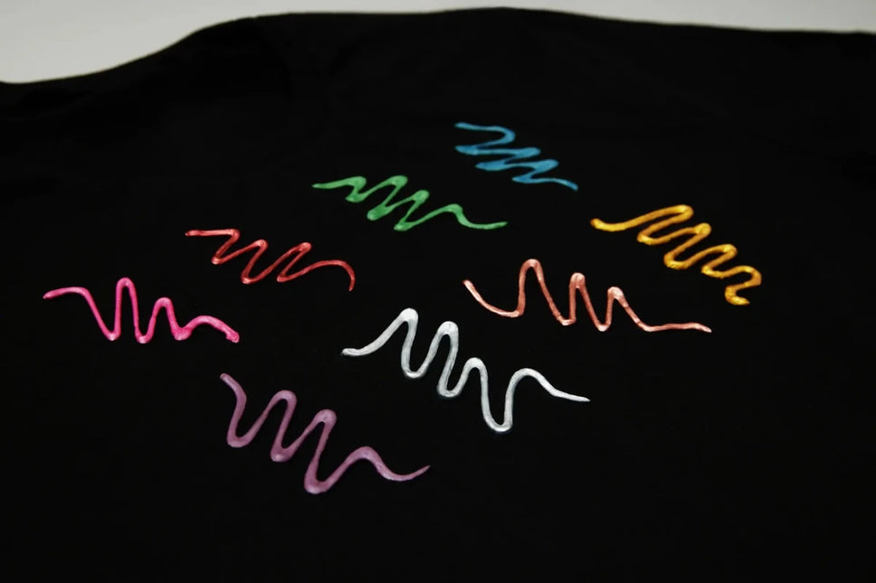 Cosmic Moon Metallic Fabric Paint Silver 30ml van Moon Creations koop je bij Partywinkel