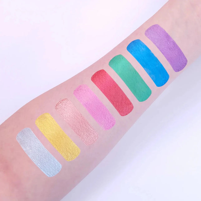 Cosmic Moon Metallic Face Paint Pink 12ml van Moon Creations koop je bij Partywinkel
