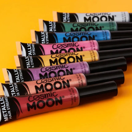 Cosmic Moon Metallic Hair Streaks Gold 15ml van Moon Creations koop je bij Partywinkel