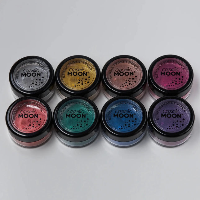 Cosmic Moon Metallic Pigment Shaker Green 5g van Moon Creations koop je bij Partywinkel