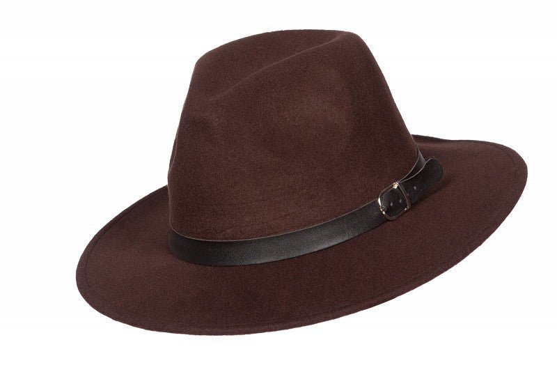 Cowboy Hoed Bruin Wolvilt van Wilbers & Wilbers koop je bij Partywinkel