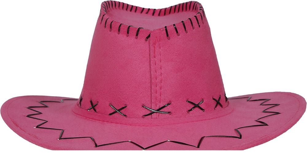 Cowboy Hoed Fuchsia - Partywinkel - 8434077230275