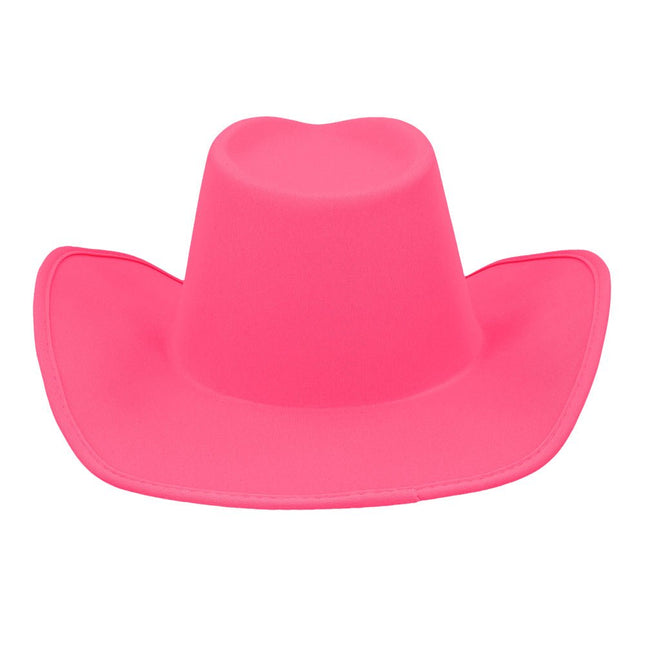 Cowboy Hoed Neon Roze Uv Blacklight van Boland koop je bij Partywinkel
