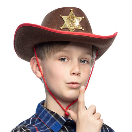 Cowboy Hoed Rookie Sheriff van Boland koop je bij Partywinkel
