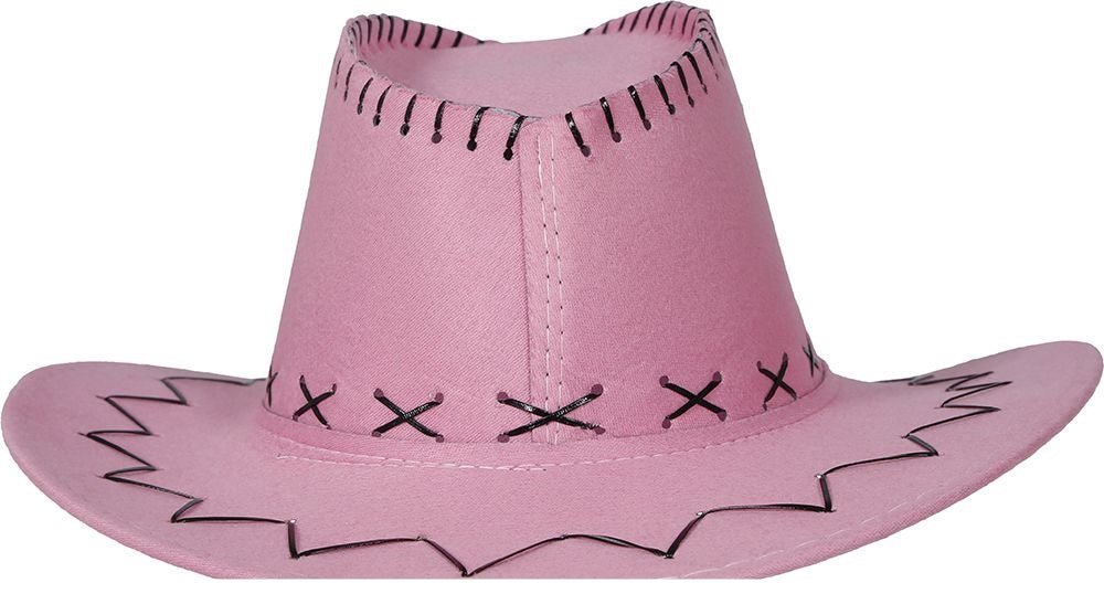 Cowboy Hoed Roze - Partywinkel - 8434077230268