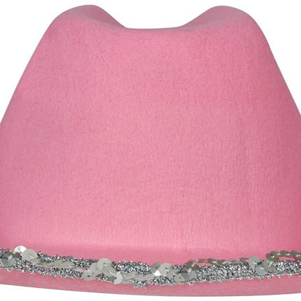 Cowboy Hoed Roze Dames - Partywinkel - 8434077135839