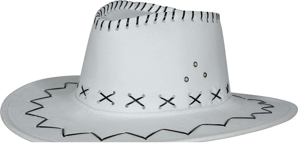 Cowboy Hoed Wit - Partywinkel - 8434077230251
