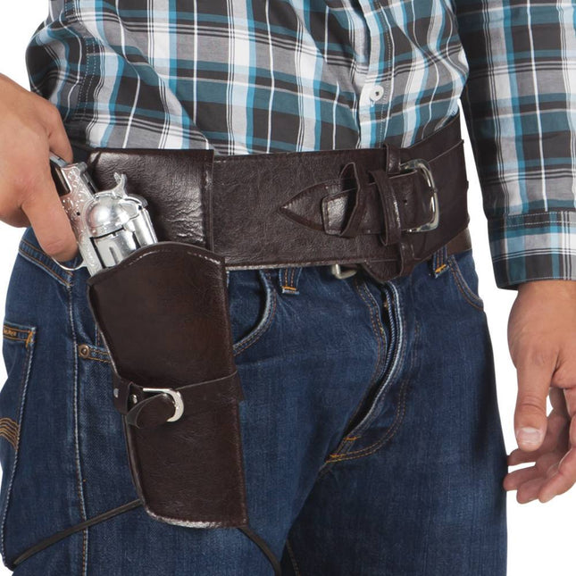 Cowboy Holster met Riem van Boland koop je bij Partywinkel