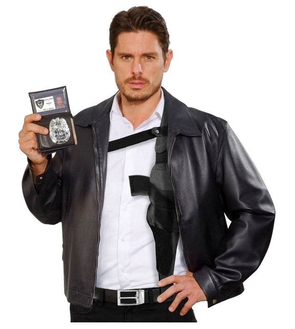 Cowboy Holster Zwart van Widmann koop je bij Partywinkel