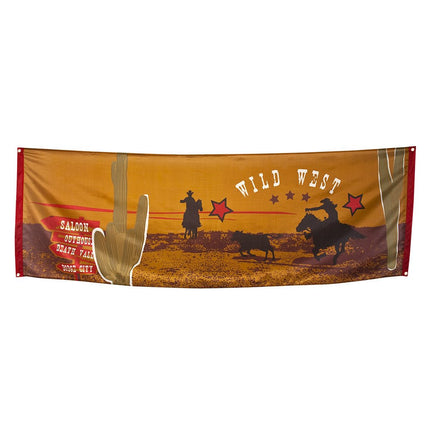 Cowboy Vlag 2,2m van Boland koop je bij Partywinkel