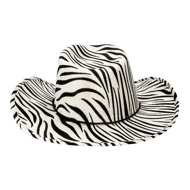 Cowboyhoed Wild zebra van Boland koop je bij Partywinkel