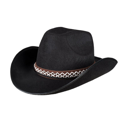Cowboyhoed Zwart Kind van Boland koop je bij Partywinkel