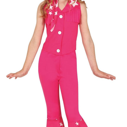 Cowgirl Kostuum Roze Meisje - Partywinkel - 8434077785782