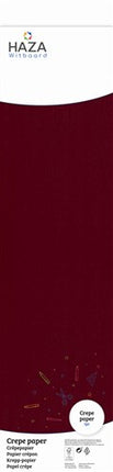 Papel crepé burdeos (250x50cm)