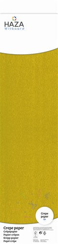 Papel crepé oro (FSC, 250x50cm)