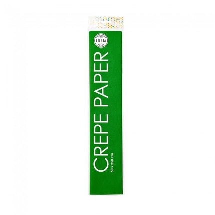 Crepe Papier Groen 50cm 2,5m van WeFiesta koop je bij Partywinkel