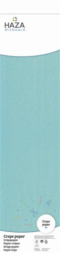 Papel crepé azul claro (250x50cm)